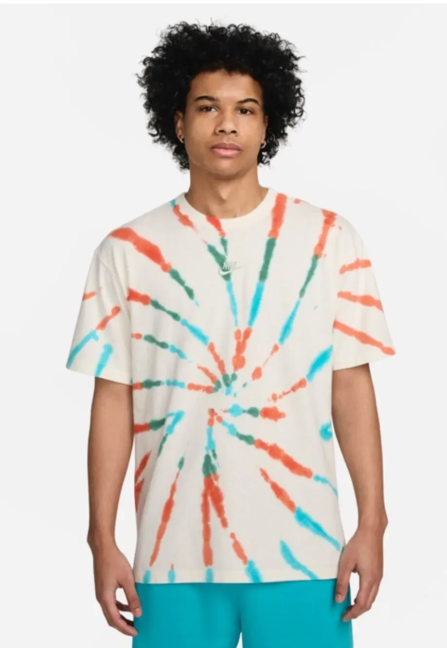 Nike Sportswear Premium Essentials Sz XXL Max90 T-Shirt FV3780-133 Tie Dye